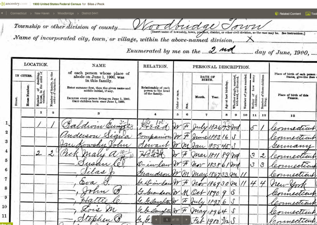 1900_census_silas_peck