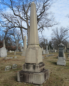 Frederick Finney's gravestone