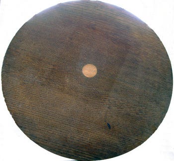 Oliver Cromwell artifact belonging to Anne Wheeler Judge [~1834-1885]