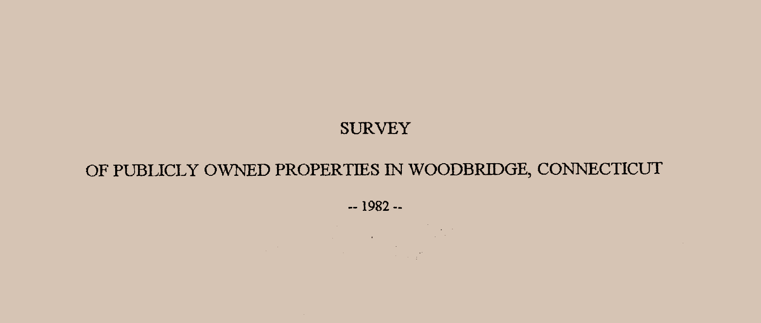 Some history of publicly owned property in Woodbridge